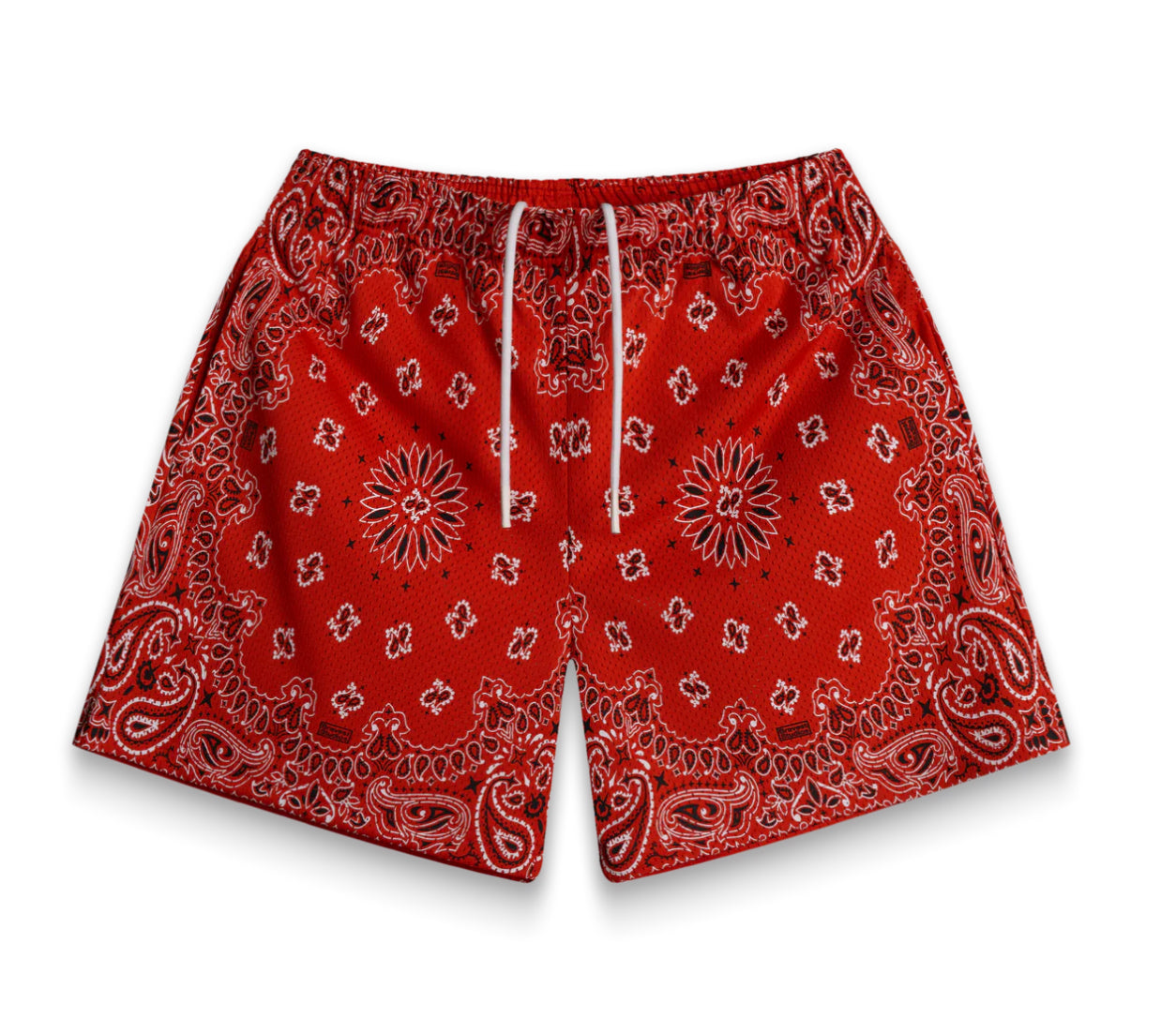 Bravest Studios | Red Paisley Shorts